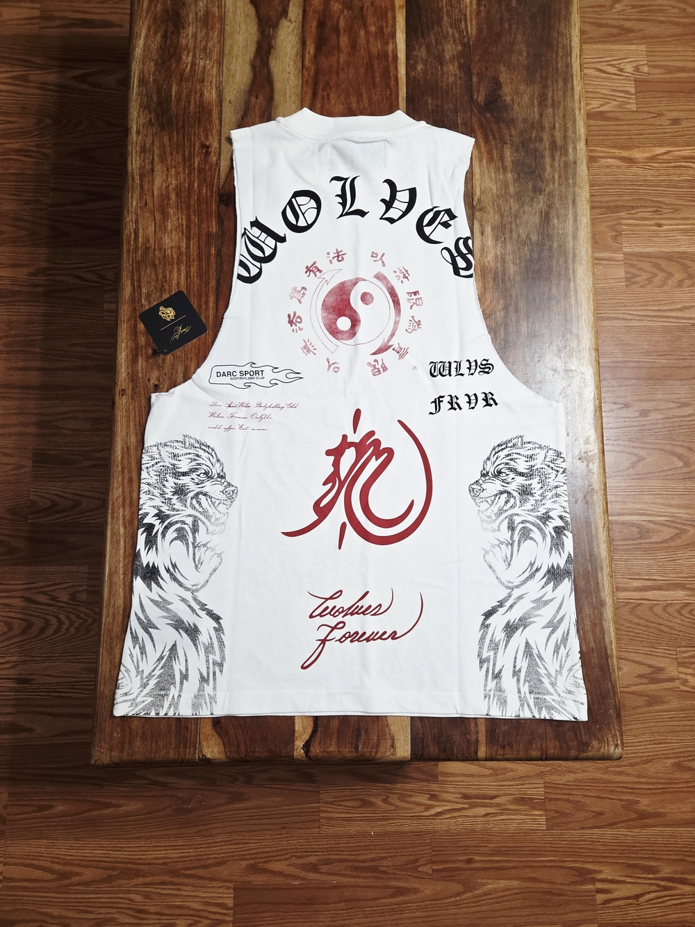 Darc Sport/Bruce Lee "Search Within" Collab Men's Tommy Muscle Tee. Size XL